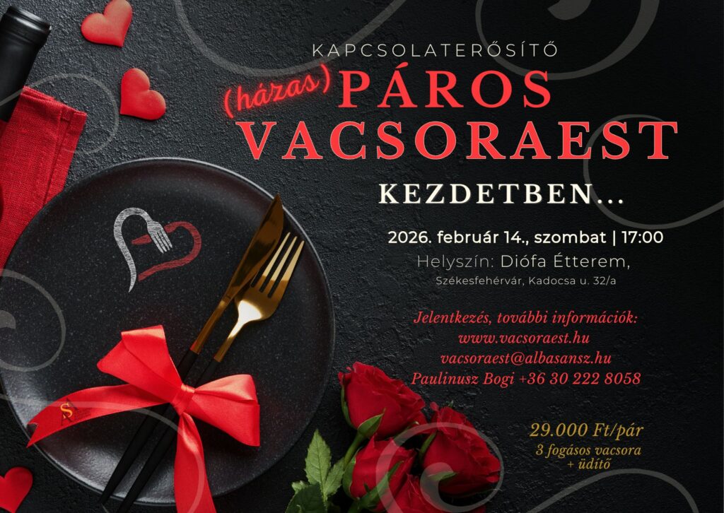 (házas)Páros Vacsoraest